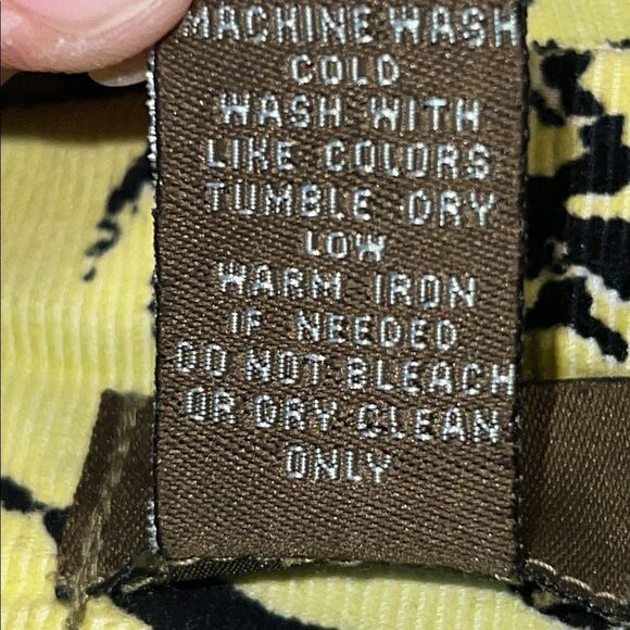 ANTHROPOLOGIE FEI Micro Corduroy Olive Green Butterfly A Line Skirt-8 - Picture 9 of 9